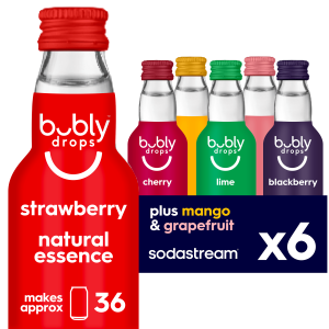Sodastream bubly drops? Tropical Original Variety Natural Flavor Essence 6 Pack 40ml - final sale