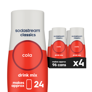 Sodastream Classics? Cola Drink Mix 4 Pack 440ml- final sale
