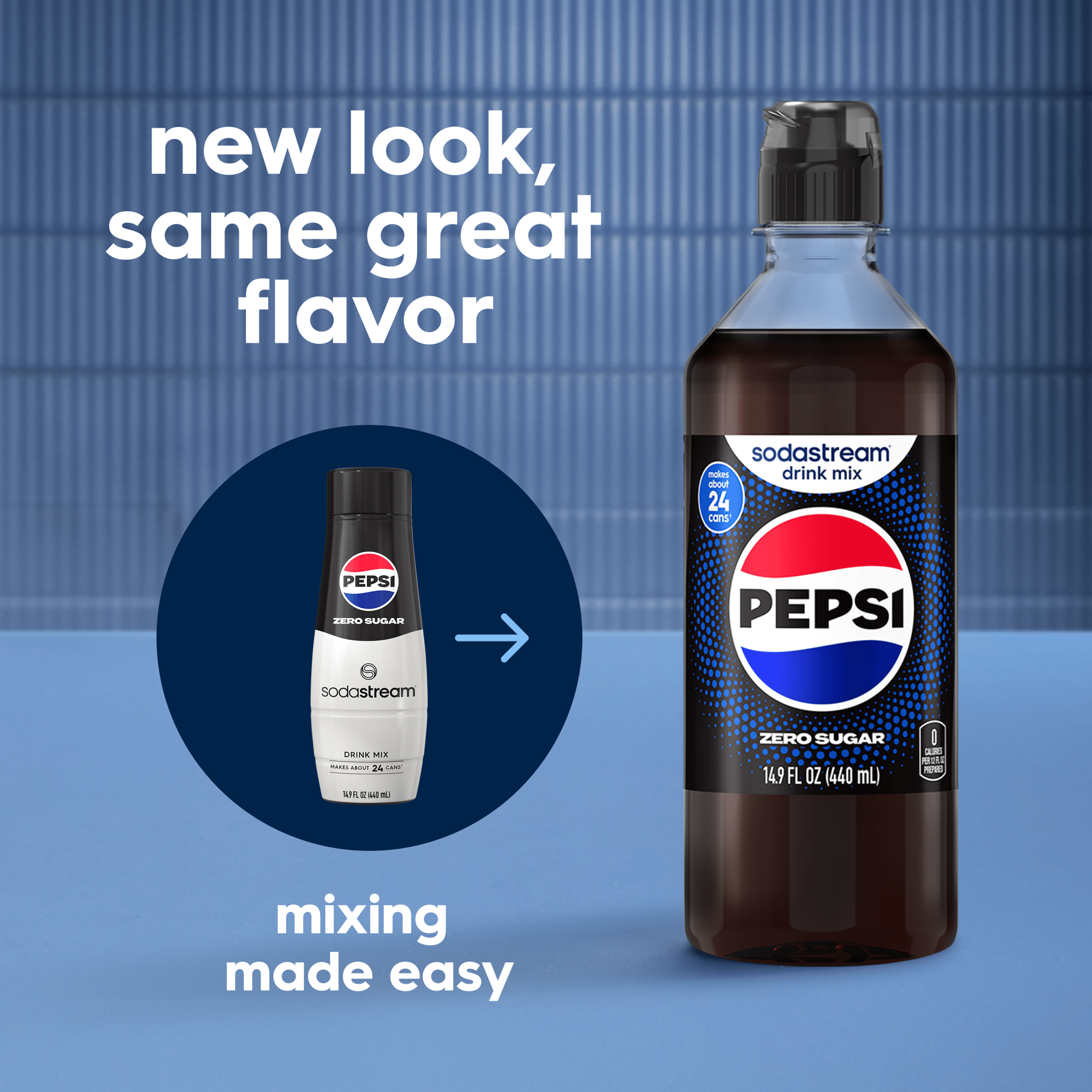 Sodastream Pepsi Zero Sugar Drink Mix 440ml - Image 5