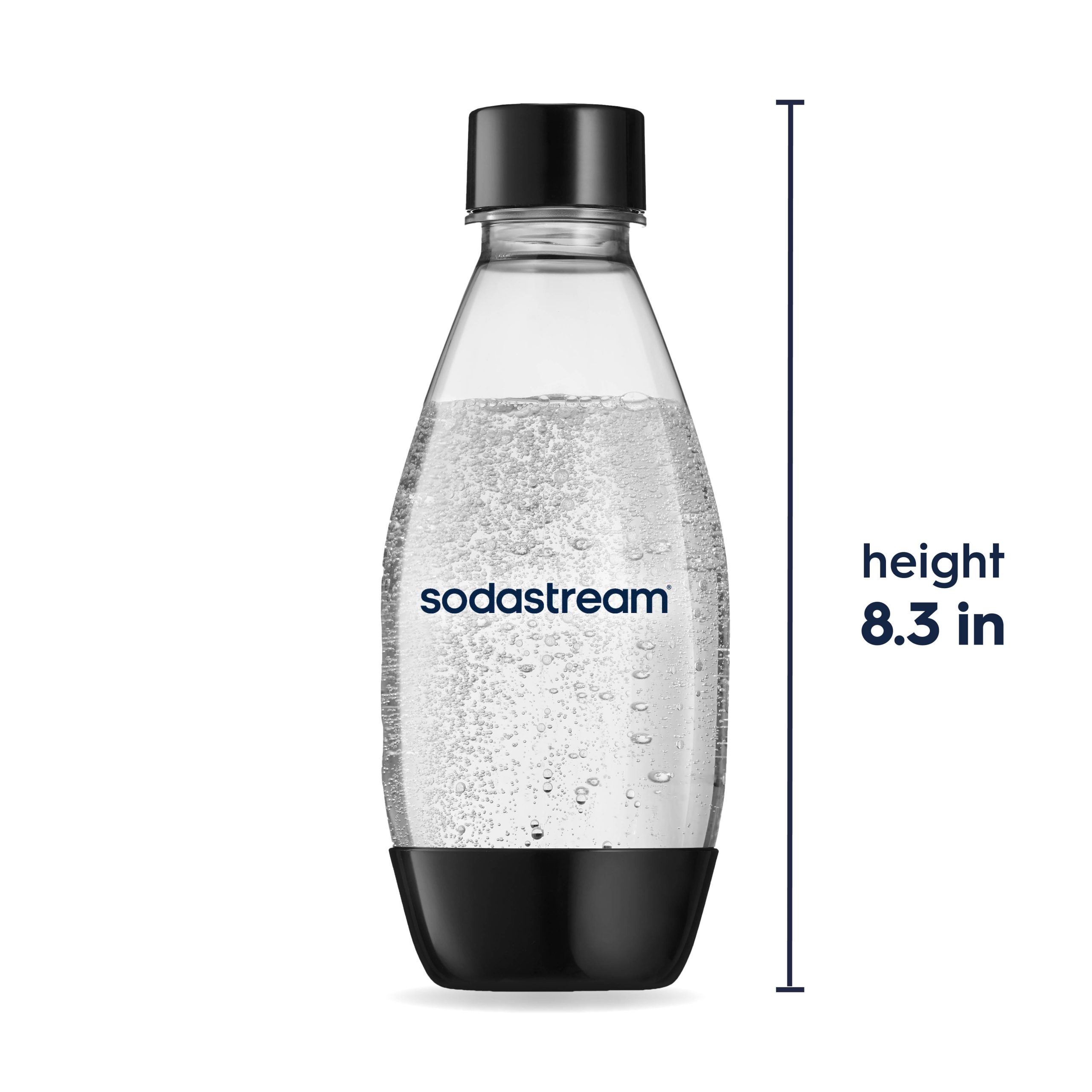 Sodastream Sparkling Water Bottle Twin Pack Black 16.9 oz- final sale - Image 3